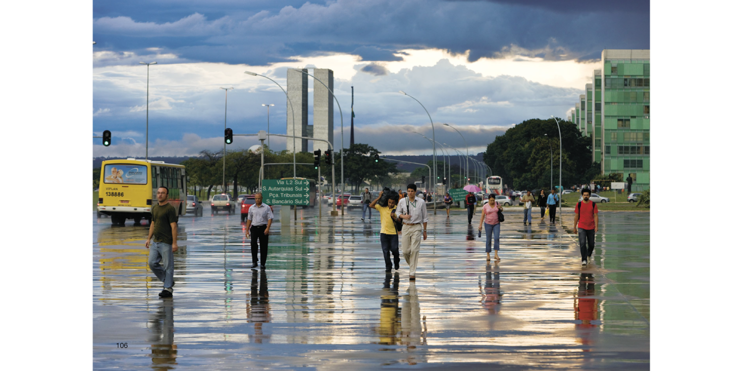 Inside page from the book Brasilia – Chandigarh