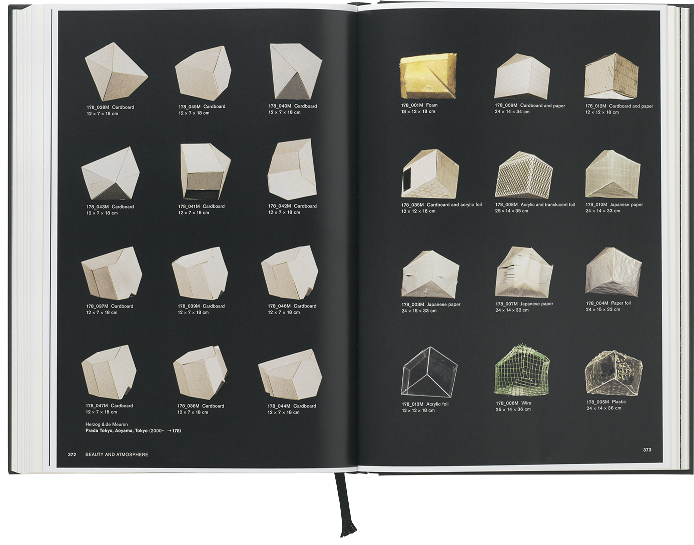 Herzog & de Meuron: Natural History book spread