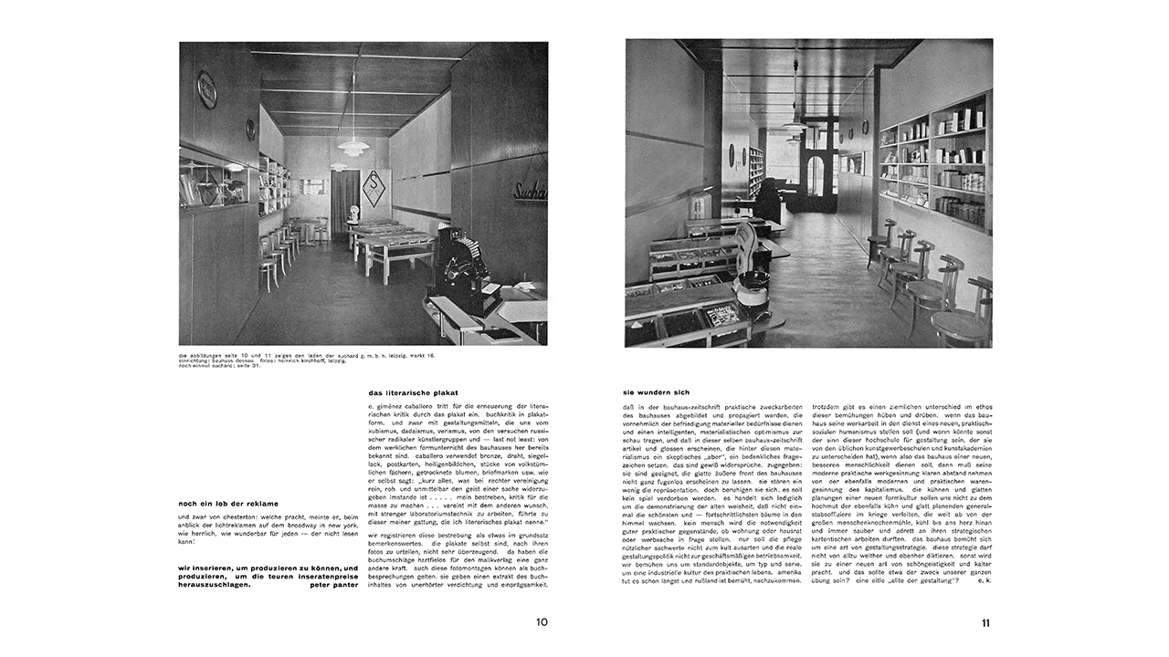 bauhaus Zeitschrift Faksimile 1926 