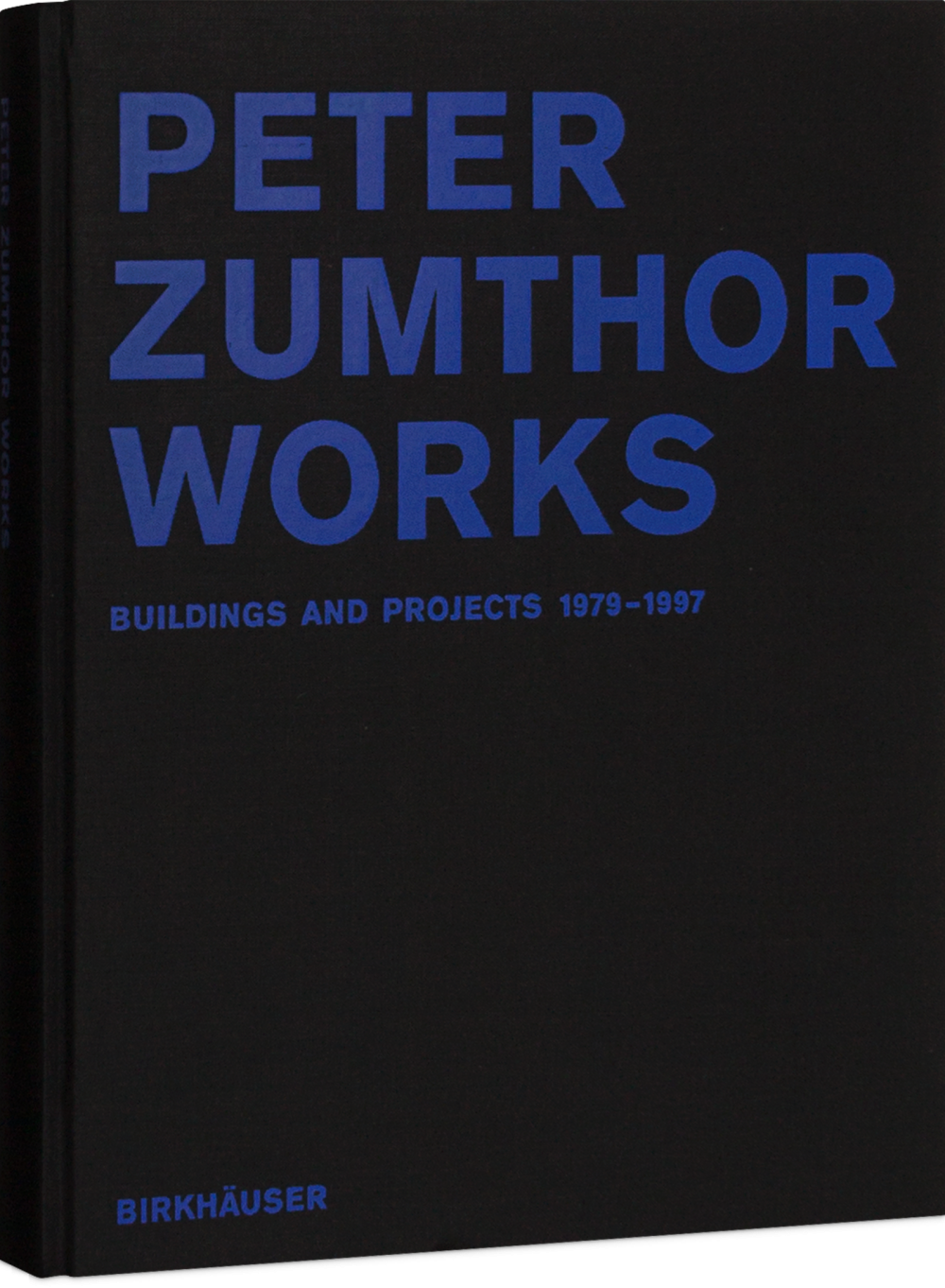 Zumthor Works Birkhäuser Cover