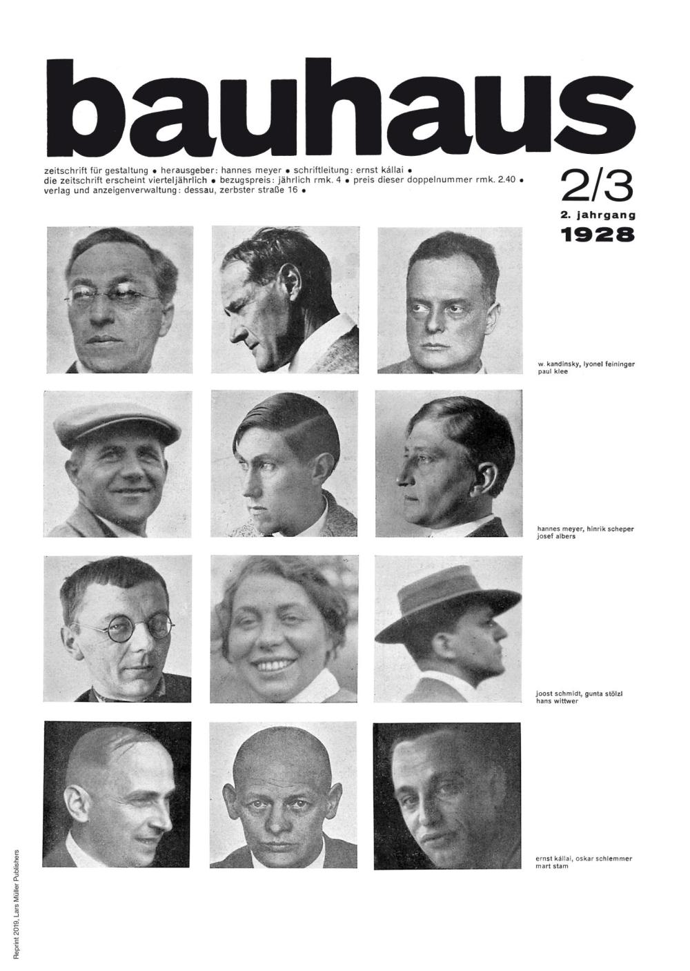 Bauhaus Zeitschrift Nr. 2 Cover