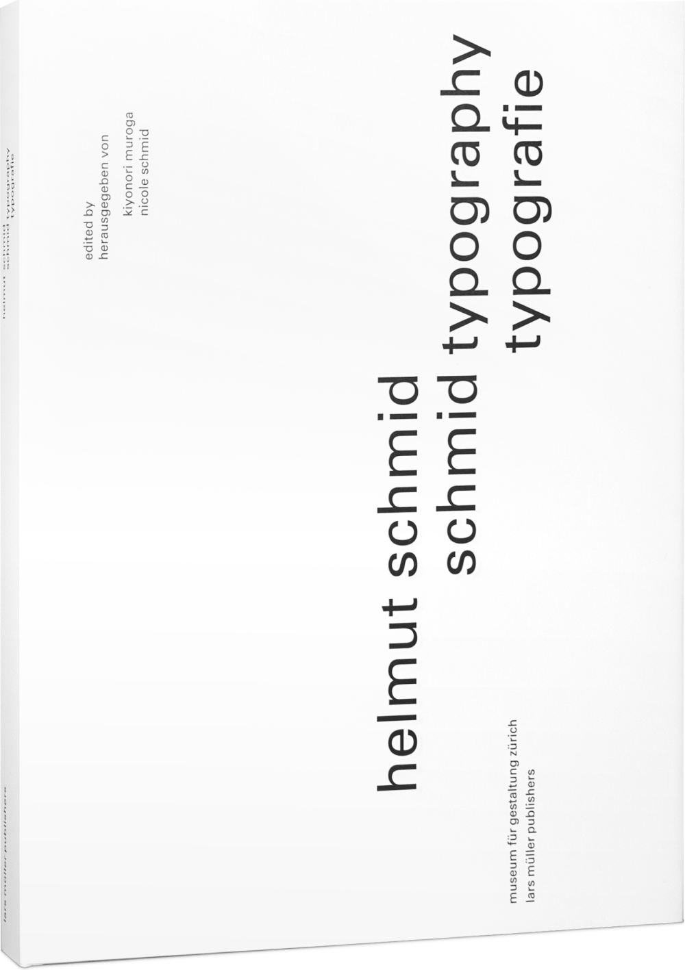 Helmut Schmid Typography Cover