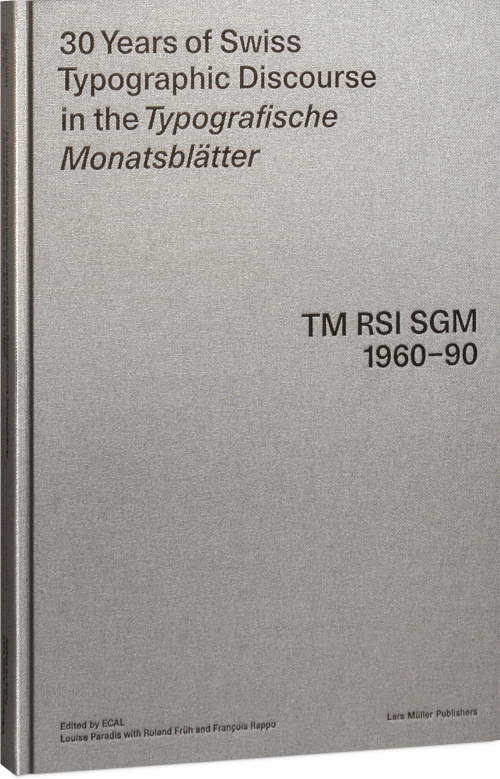30 Years of Swiss Typographic Discourse Cover