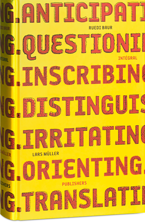 Ruedi Baur Intégral Anticipating Cover